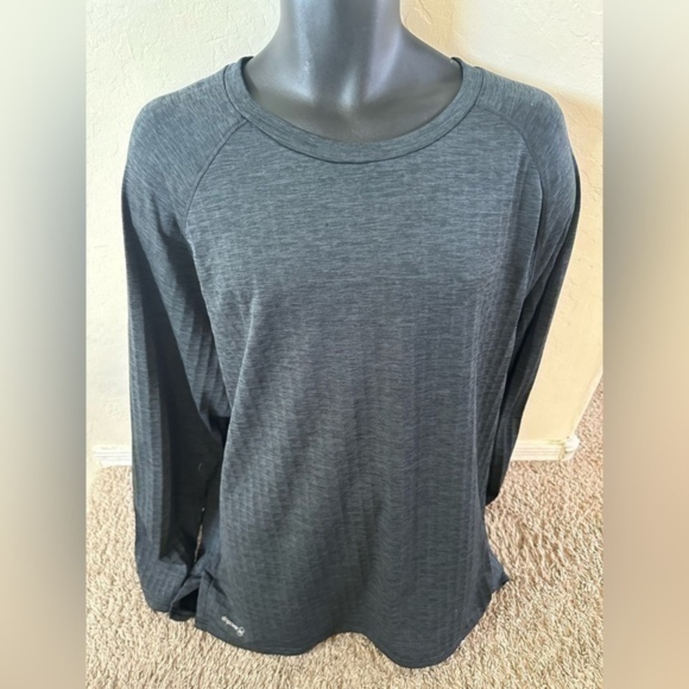 Men’s pre own as Russel athletic 3XL long sleeve grey dri power 360 shirt